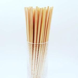 100% biodegradabile naturale tessuto di grano fieno cannucce sostenibili usa e getta per bevande accessori per bandire la barra di plastica - Product Image 3