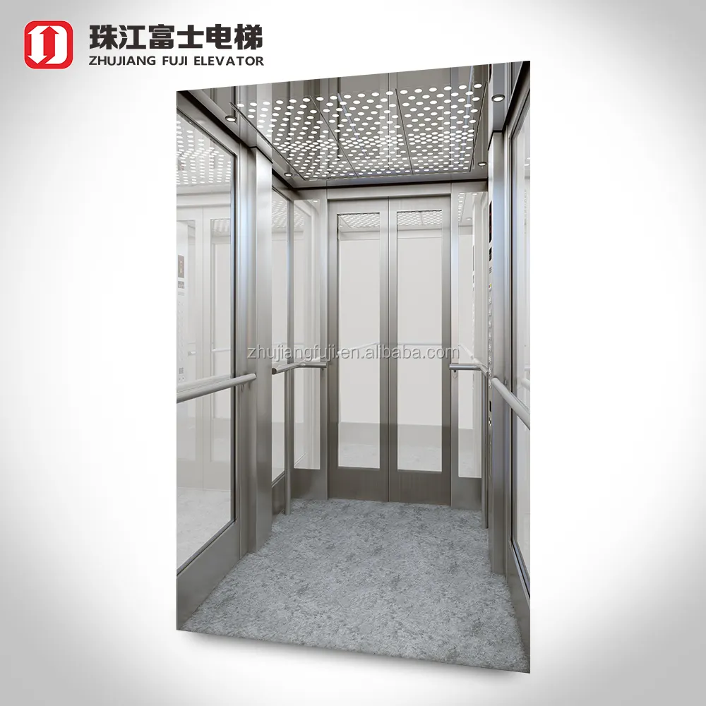 Fuji Fabrik Günstigen Preis Für Outdoor Platz Sicher Und Bequem Voller Ansicht Panorama Sightseeing Glas Aufzug Aufzug