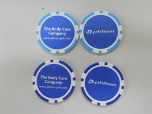 Jetons de poker en ABS logo personnalisé imprimé sur 2 faces, marqueurs pour boule de Golf en plastique, vente en gros, pièces - Product Image 2