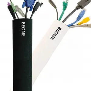 Горячая продажа Заводская пользовательская Неопреновая гибкая кабельная обертка спиральная кабельная обертка