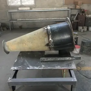 Hoge hardheid alumina keramische gevoerd cycloon voor slijtage oplossing