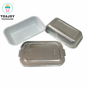 En aluminium feuille bol jetable alimentaire restauration plateaux compagnie aérienne en aluminium casserole contenant - Product Image 1