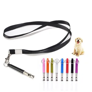 Manufacturer wholesale adjustable sound stop barking training pet dog whistle