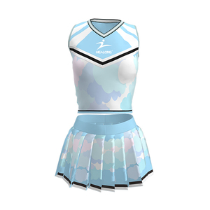 Personnalisé Uniformes de Pom-Pom Girl <span class=keywords><strong>Sexy</strong></span> École Filles Costume de Pom-Pom Girl - Product Image 5