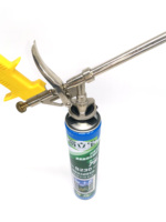 Mousse extensible à deux sections, lot de 2022 pièces en polyuréthane, Spray à effet rapide, mousse de fixation en polyuréthane liquide