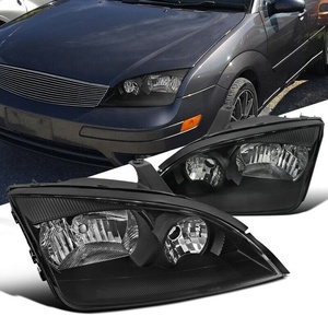 Applicare al faro auto per la messa a fuoco 2005 <span class=keywords><strong>2006</strong></span> fari 2007 luci di testa luci nere alloggiamento USA visione - Product Image 2