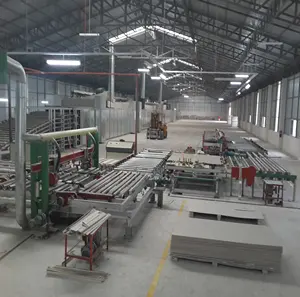 Tersedia Lini Produksi Papan Gypsum dengan Kapasitas 15 Juta Sqm Satu Tahun