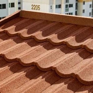 Plateau Valey mural <span class=keywords><strong>en</strong></span> métal revêtu, carreaux de toit, couleur - Product Image 6