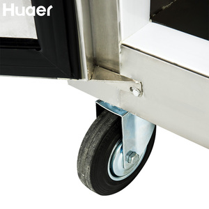 ตู้แช่แข็งครึ่งตู้แช่เย็นครึ่ง ยี่ห้อ HUAER Commercial Hotel รุ่น Vertical Ss304 - Product Image 5