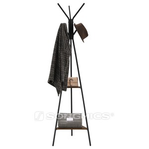 <span class=keywords><strong>Appendiabiti</strong></span> angolare industriale antico VASAGLE, porta abiti, stand <span class=keywords><strong>appendiabiti</strong></span> con ripiani portaoggetti - Product Image 3