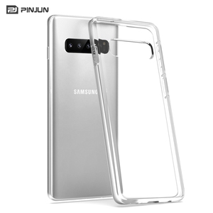 flexible transparente <span class=keywords><strong>a</strong></span> prueba de golpes <span class=keywords><strong>a</strong></span> prueba suave protectora de la caja del gel del tpu caso para samsung s10 caso claro - Product Image 2