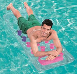 Matelas gonflable Bestway 43040 Air Lounge 188x71 cm, accessoires pour <span class=keywords><strong>piscine</strong></span>, pour une natation et une relaxation confortables - Product Image 3