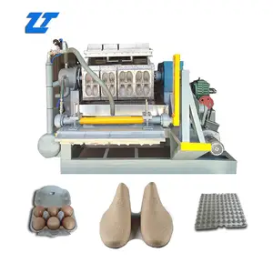 High capacity egg tray making machine produce egg / shoe tray egg tray pulp molding machine waste paper recycling