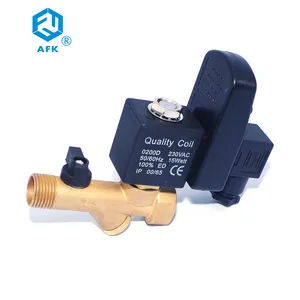 Solenoid Coil Automatic Air Compressor Drain Valve Water