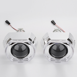 <span class=keywords><strong>RR</strong></span> 2.5นิ้ว HID โปรเจคเตอร์ Shrouds Retrofit หมายเลข LED Shroud Led แองเจิลตาไฟหน้ารถอุปกรณ์เสริม - Product Image 3