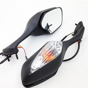 Rétroviseur pour <span class=keywords><strong>moto</strong></span> Cbr1000Rr, clignotant LED, miroir de vue arrière, 2008, 2009, 2010, 2011, noir, 2012 - Product Image 1