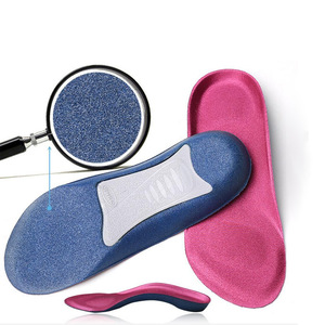 3/4 Doux cachés doux absorption amorti pieds plats de soutien de la voûte plantaire semelles de chaussures - Product Image 1