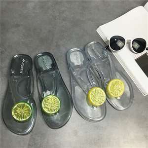 High Quality Flat Jelly Beach Summer Wholesale Women PVC <strong>Flip</strong> <strong>Flop</strong> <strong>Slipper</strong> - Product Image 3