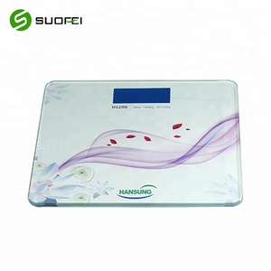Bagno digitale pesa scala <span class=keywords><strong>Walmart</strong></span> con piattaforma di vetro sf-181 - Product Image 6