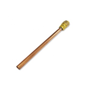 Formato su misura in ottone pin di refrigerazione aria condizionata tubo di rame di ricarica valvola di accesso - Product Image 3