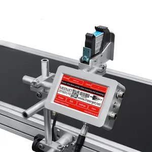 Meenjet Industriale Mx1 Inline Automatico Tappo di Bottiglia Stampante Data di Marcatura Stamping Batch di Codifica Macchina