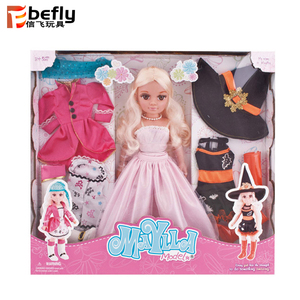 Commercio all'ingrosso dress up game bambola vestiti per la bambina giocare - Product Image 2