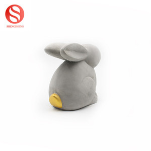 Venta al por mayor, artículo de conejito grande de decoración, figura de conejo de cemento encantador, artesanías de <span class=keywords><strong>Pascua</strong></span> - Product Image 4