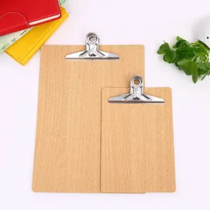 Promotional presentation folder wooden clipboard a6, wooden clipboard menu holders, a4 wood clipboard