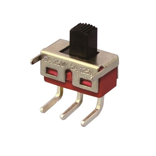SS8-5 2 position vertical 3 Pin right angle slide switch