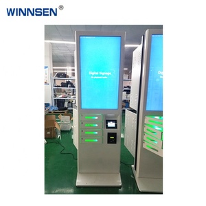 Stazione di Ricarica per <span class=keywords><strong>Cellulari</strong></span> APC-06A-4 con Schermo Touch da 5.7\" e Display LCD da 43\", Interfaccia Utente e Logo Personalizzabili - Product Image 2