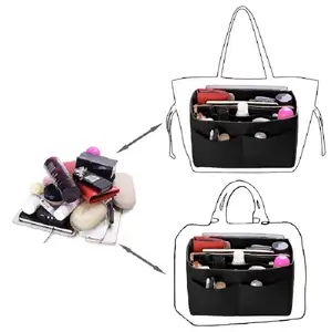 China Factory ZhongRun Felt Insert Bag Organizer Purse Organizer Bag In Bag For Handbag