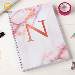 Personalizada mármol textura Gran Carta de tapa dura cumpleaños regalo notebook - Product Image 3