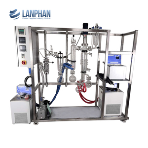 Laboratorio continuo y producción piloto Destilación molecular de película limpia llave en mano