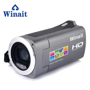 Winait 4x zoom digital HDV-828 cámara de vídeo digital con tarjeta SD hasta 32 GB, batería de litio recargable