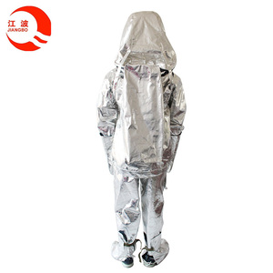 Costume de feu en aluminium de pompier de pompier approuvé par SOLAS avec le certificat de CCS - Product Image 3