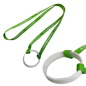 Freies Design Silikon Sport Gläser Tasse Band Trinken Halter Lanyards Für Wasser Flasche Niedrigen Moq GuangDong Fabrik