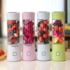 Portable Presse-agrumes Blender <span class=keywords><strong>Coupe</strong></span>, Personal blender Smoothie Maker Rechargeable 6 Lames 4000mha Ménage - Product Image 1