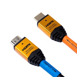 Chapado en oro de carcasa de aluminio cable <span class=keywords><strong>hd</strong></span> cable 2,0 de apoyo 1080 p ¡3D 4 K para HDTV- portátil sistema de <span class=keywords><strong>cine</strong></span> en casa - Product Image 1