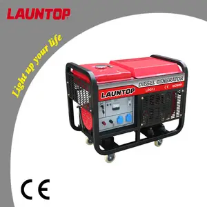 Launtop 12kw geradores diesel com motor lombardini