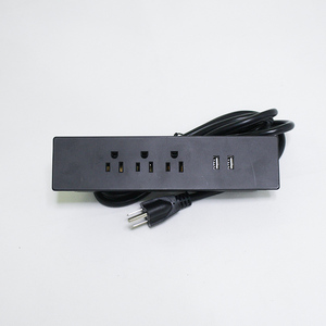 En la conferencia de escritorio salida hembra de potencia EE. UU. Salida de cargador usb hembra - Product Image 1