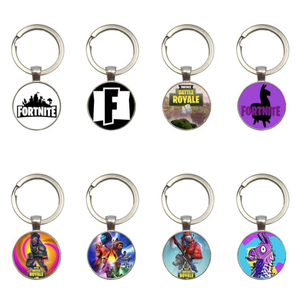 2018 nouveau design Personnalisé Logo <span class=keywords><strong>fortnite</strong></span> jouet porte-clés octogone <span class=keywords><strong>fortnite</strong></span> jeu porte-clés en cristal - Product Image 1