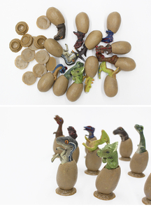 Mini Realistic museum Souvenir Gift Plastic Model Dinosaur <strong>Egg</strong> <strong>Toy</strong> - Product Image 5