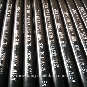 Tuyau en acier sans couture pour moulin à vents Boerking, avec technique meilleur a106 a53 - Product Image 1