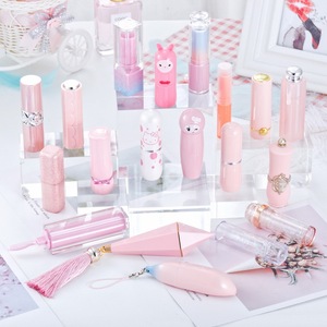 OEM Portable Empty Custom pink Cute Cheap Lipstick <strong>Plastic</strong> <strong>Tube</strong> - Product Image 1