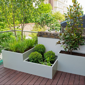 Jardinières rectangulaires <span class=keywords><strong>en</strong></span> <span class=keywords><strong>aluminium</strong></span> thermolaqué - Product Image 1