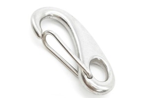 70MM 304 Thuyền Marine Thép Không Gỉ Hình Dạng Trứng Mùa Xuân Snap Hook Clip Nhanh Chóng Liên Kết Carabiner Khóa Mắt Vòng Đeo Tay - Product Image 5