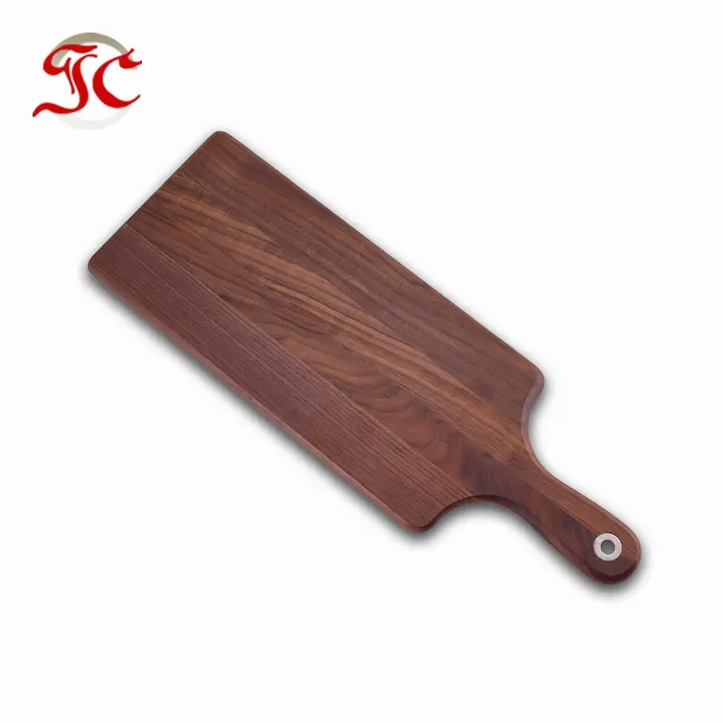 Tabla de cortar madera de nogal, personalizada, barata, para vegetales y carne, venta al por mayor