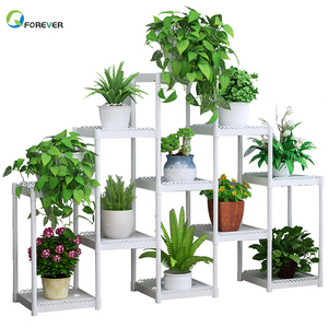 Étagère de rangement <span class=keywords><strong>en</strong></span> <span class=keywords><strong>bois</strong></span> <span class=keywords><strong>pour</strong></span> présentation de <span class=keywords><strong>fleurs</strong></span>, support <span class=keywords><strong>pour</strong></span> présentoirs de plantes, à la mode, 2019 - Product Image 1