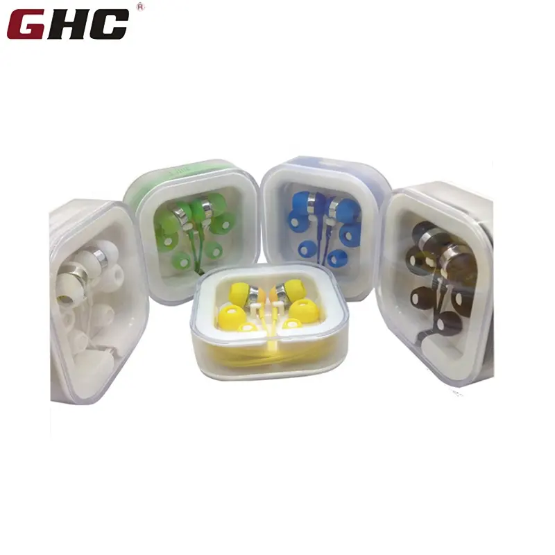 Shenzhen usine micro écouteur avec logo et couleurs différentes paypal accepté