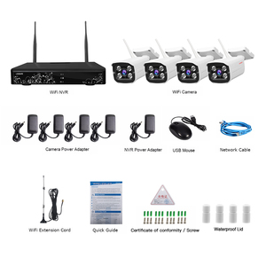 8CH Открытый Wi Fi ip камера Wi Fi <span class=keywords><strong>NVR</strong></span> комплект P2P Беспроводной <span class=keywords><strong>nvr</strong></span> системы - Product Image 6